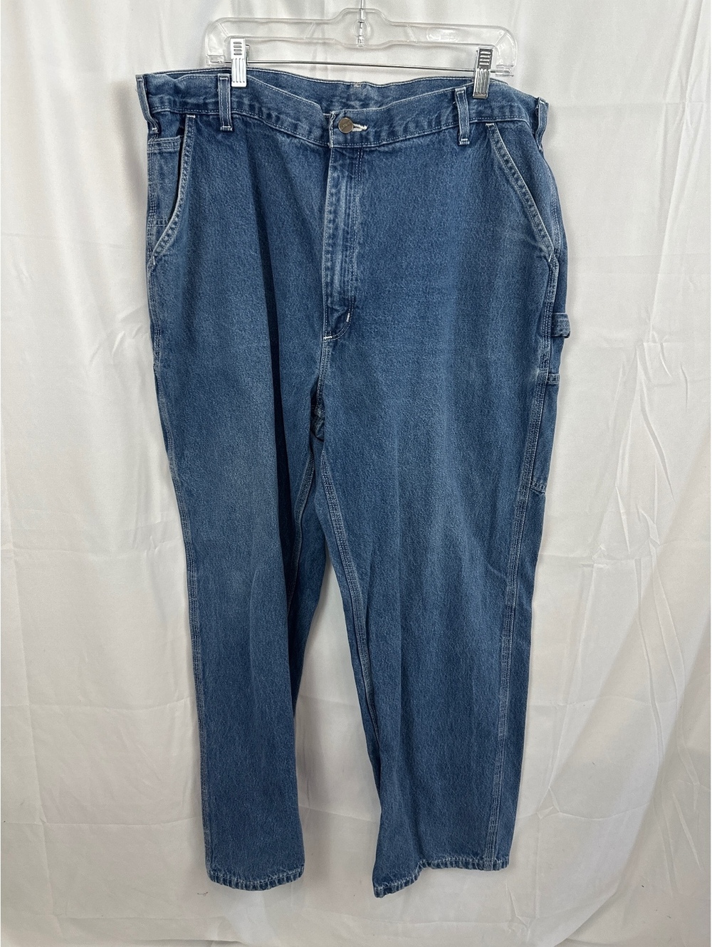 Carhartt Loose Original Fit Denim Work Pants Size 42x32